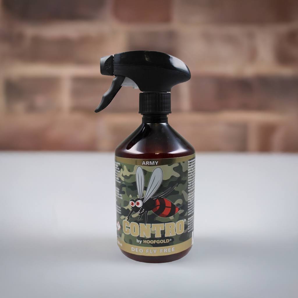 Contro – intelligente Insektenabwehr für Pferde; wehrt Mücken, Bremsen & Fliegen ab und bietet langanhaltenden Schutz mit Duftkraft | Hoofgold