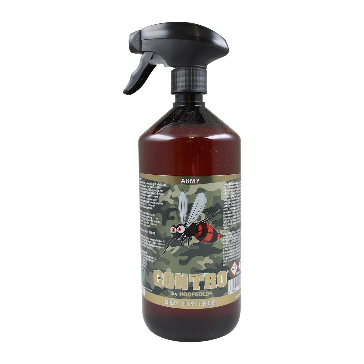 Contro – intelligente Insektenabwehr für Pferde; wehrt Mücken, Bremsen & Fliegen ab und bietet langanhaltenden Schutz mit Duftkraft | Hoofgold