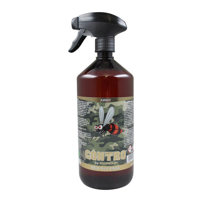 Contro – intelligente Insektenabwehr für Pferde; wehrt Mücken, Bremsen & Fliegen ab und bietet langanhaltenden Schutz mit Duftkraft | Hoofgold