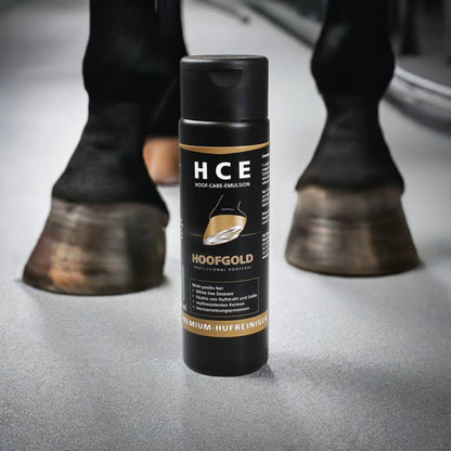 HCE Hufreiniger – beugt Strahlfäule und Fäulnis vor; sorgt für hygienische Hufpflege und unterstützt gesunde, widerstandsfähige Hufe | Hoofgold