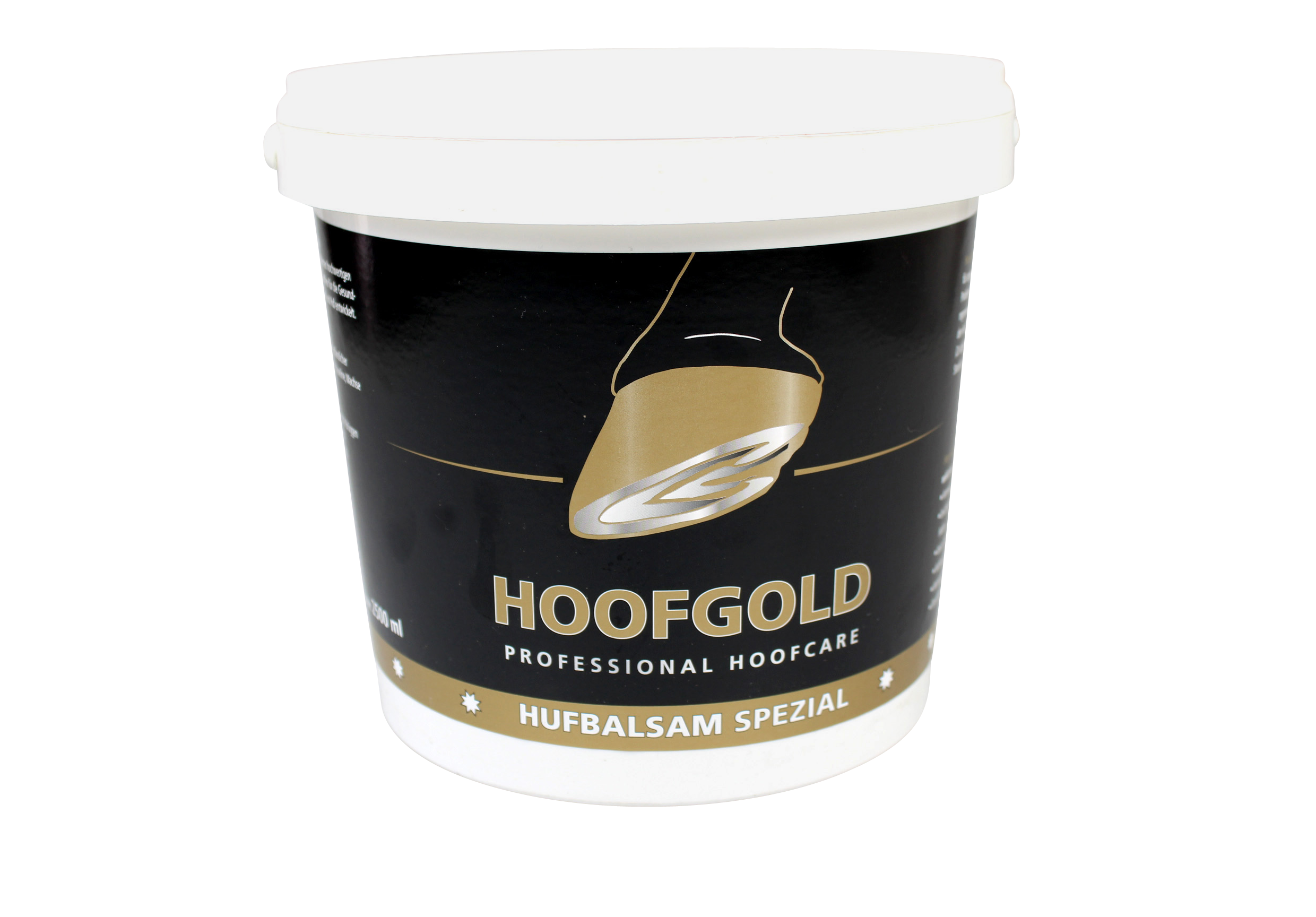 Hufbalsam Spezial - fördert das Hornwachstum und verleiht dem Huf Elastizität & Glanz; intensive Pflege für gesunde, widerstandsfähige Hufe | Hoofgold