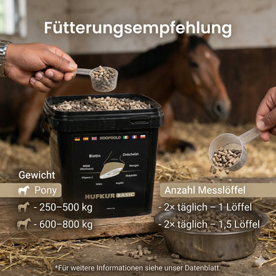 Hoofgold - Hufkur- 4 kg - Aus liebe zum pferd