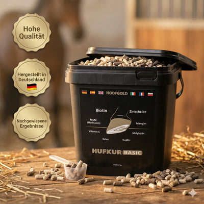 Hoofgold - Hufkur- 4 kg - Aus liebe zum pferd