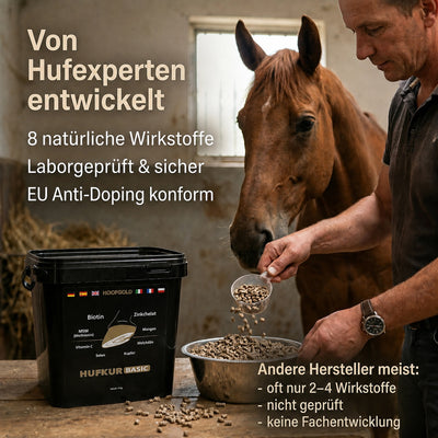 Hoofgold - Hufkur- 4 kg - Aus liebe zum pferd