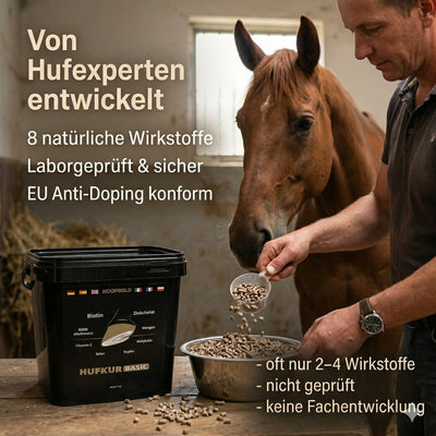 Hoofgold - Hufkur- 4 kg - Aus liebe zum pferd